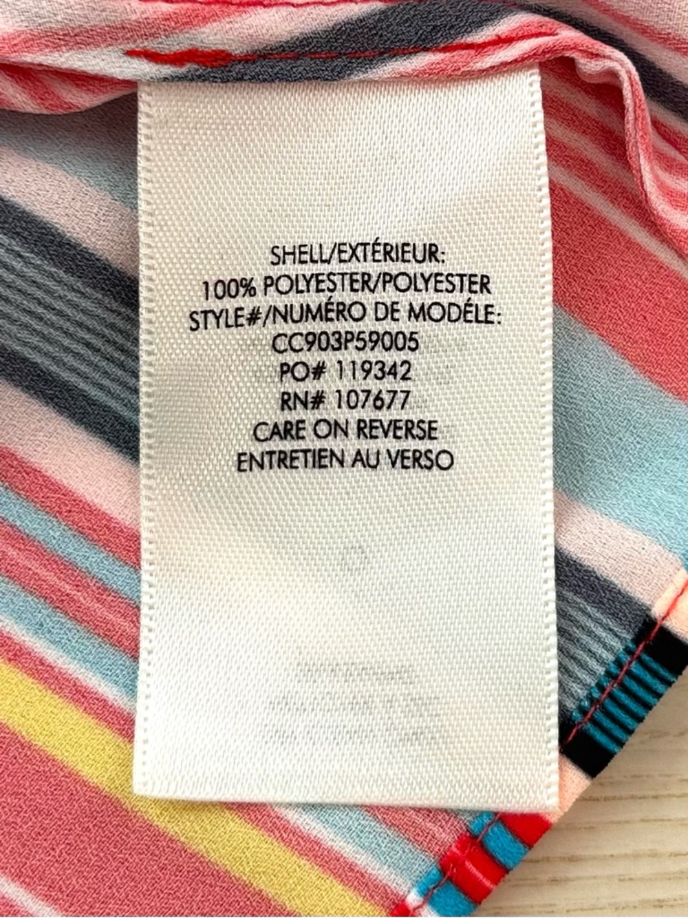 Alice + Olivia x REVOLVE Lydia Striped Tie Front Dolman Crop Top Summer Size S - Picture 6 of 7